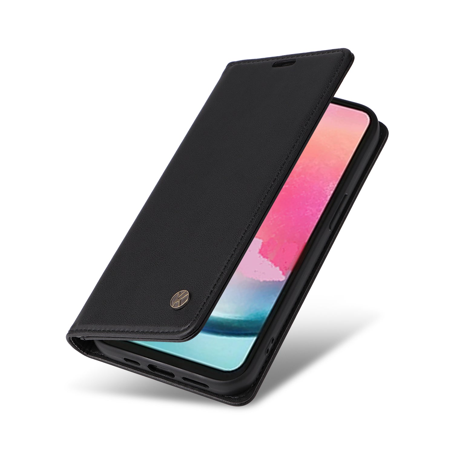 YIKATU YK-001 til Samsung Galaxy A24 4G PU læder flip cover pungtelefon etui med stativ YIKATU YK-001 til Samsung Galaxy A24 4G PU læder flip cover pungtelefon etui med stativ